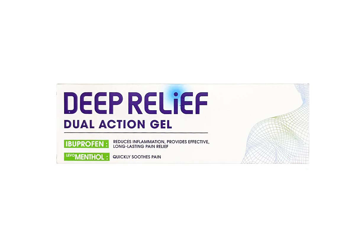 DEEP RELIEF DUAL ACTION GEL 100GM - Apotek Plus Pharmacy