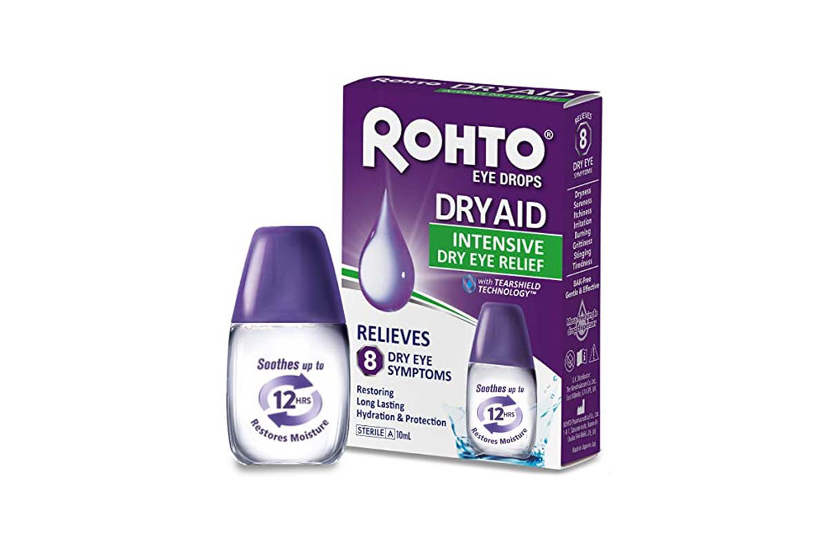 ROHTO DRY AID EYE DROPS 10 ML - Apotek Plus Pharmacy