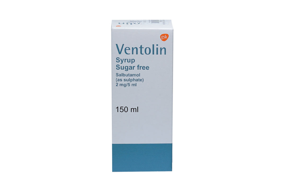 VENTOLIN 2MG 5ML SYRUP 150ML - Apotek Plus Pharmacy