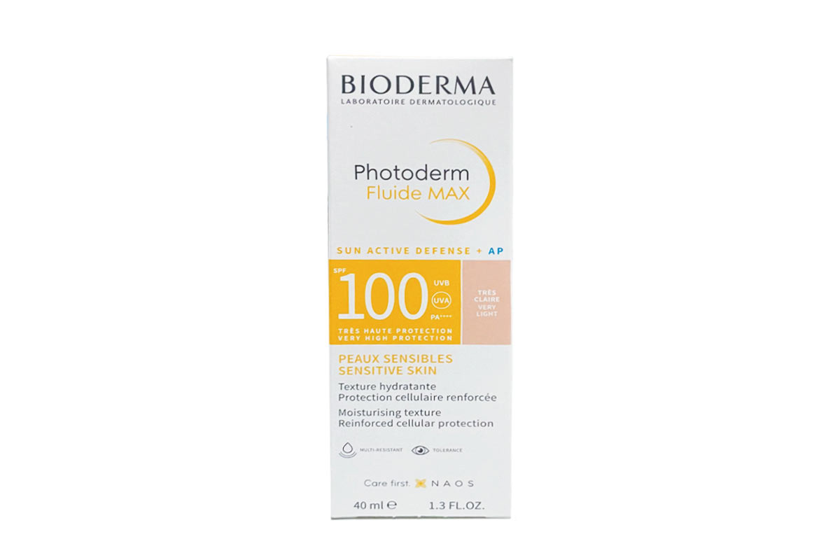 BIODERMA PHOTODERM FLUIDE MAX VERY LIGHT SPF100 40 ML - Apotek Plus Pharmacy