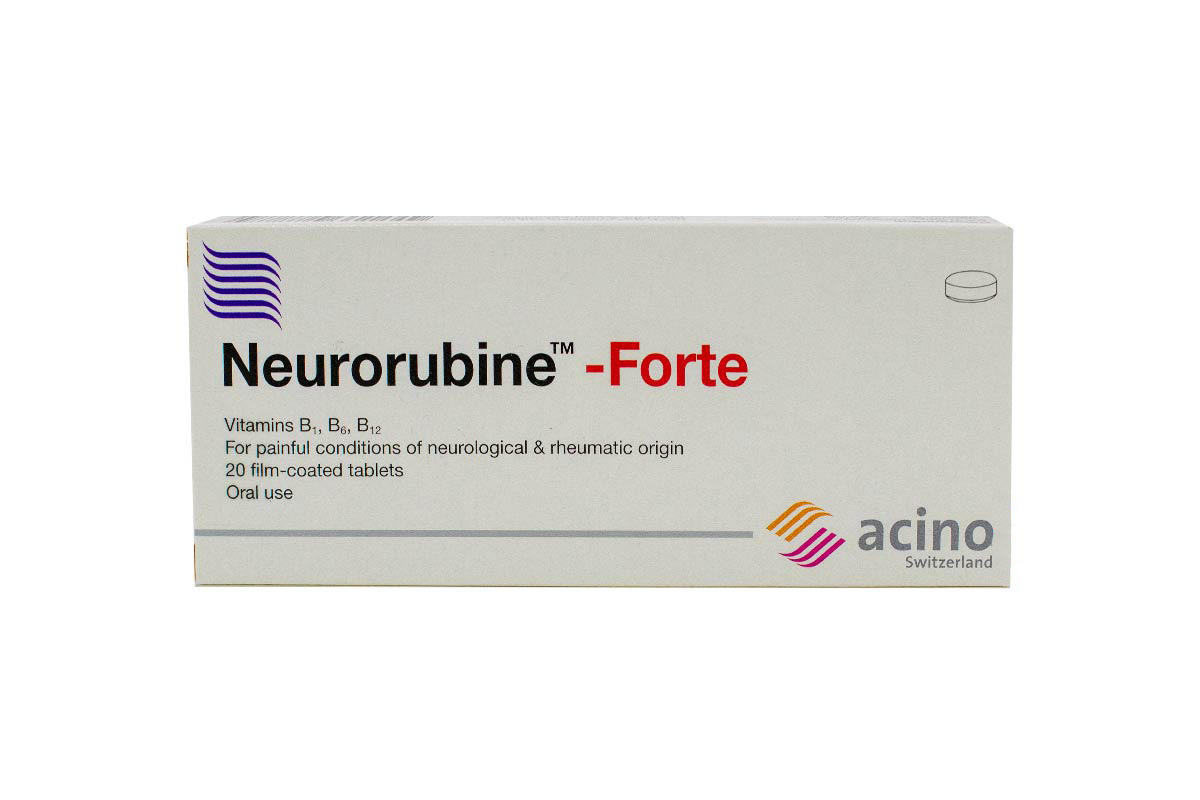 NEURORUBINE FORTE 20 TABLETS - Apotek Plus Pharmacy