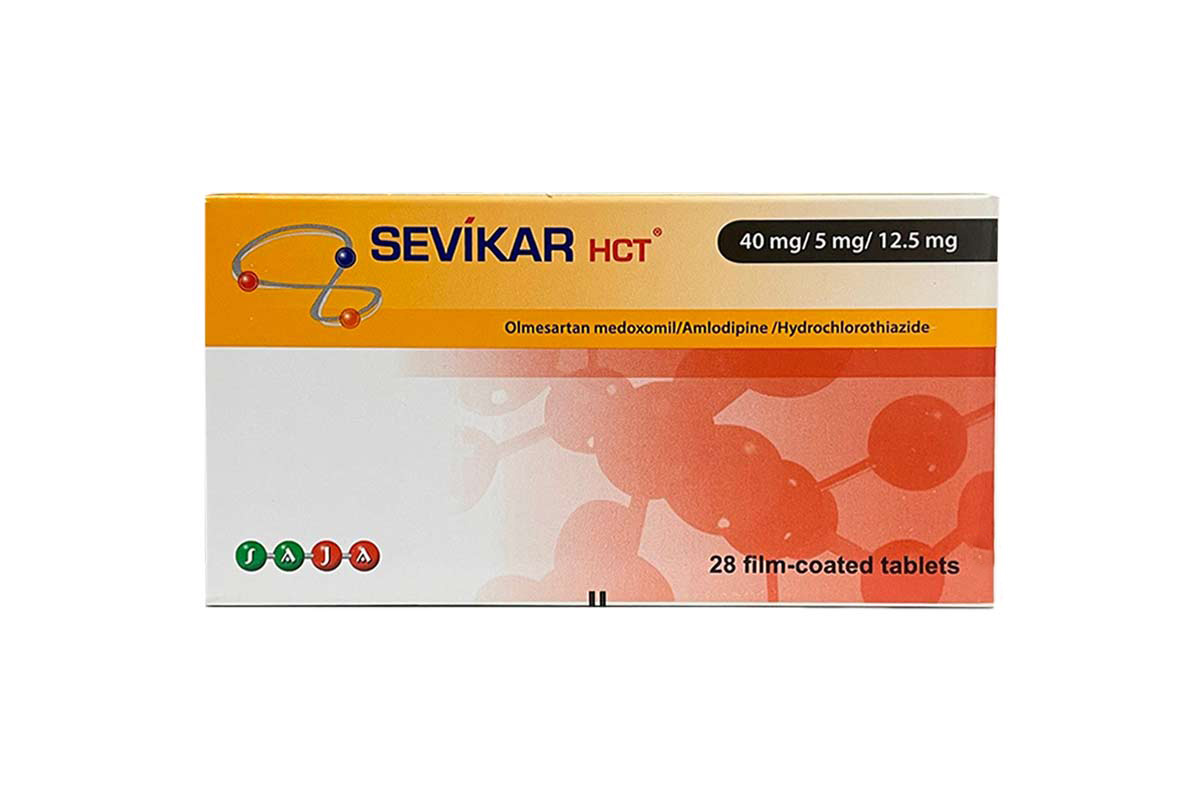 SEVIKAR HCT 40MG/5MG/12.5MG 28 TABLETS - Apotek Plus Pharmacy