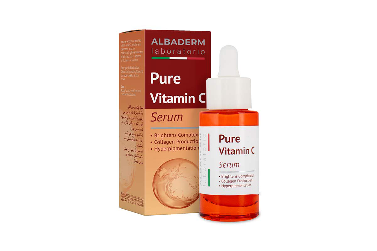 ALBADERM PURE VITAMIN C SERUM 30 ML - Apotek Plus Pharmacy