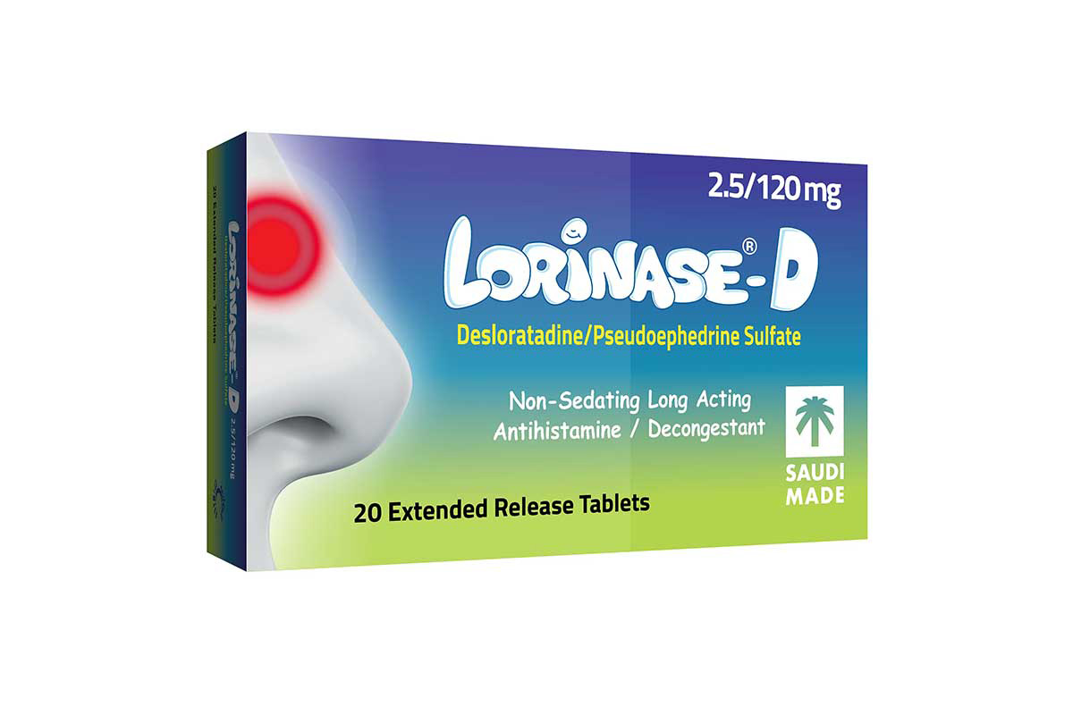 LORINASE - D 2.5/120 MG 20 TABLETS - Apotek Plus Pharmacy