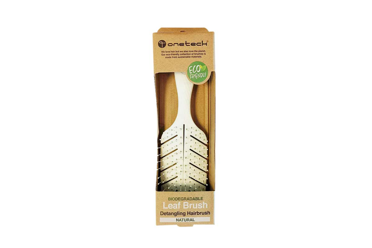 ONETECH BIODEGRADABLE LEAF BRUSH NATURAL 5439-B4 - Apotek Plus Pharmacy