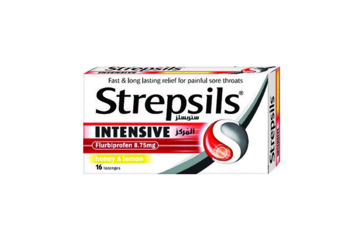 STREPSILS INTENSIVE HONEY LEMON 16 LOZENGES - Apotek Plus Pharmacy