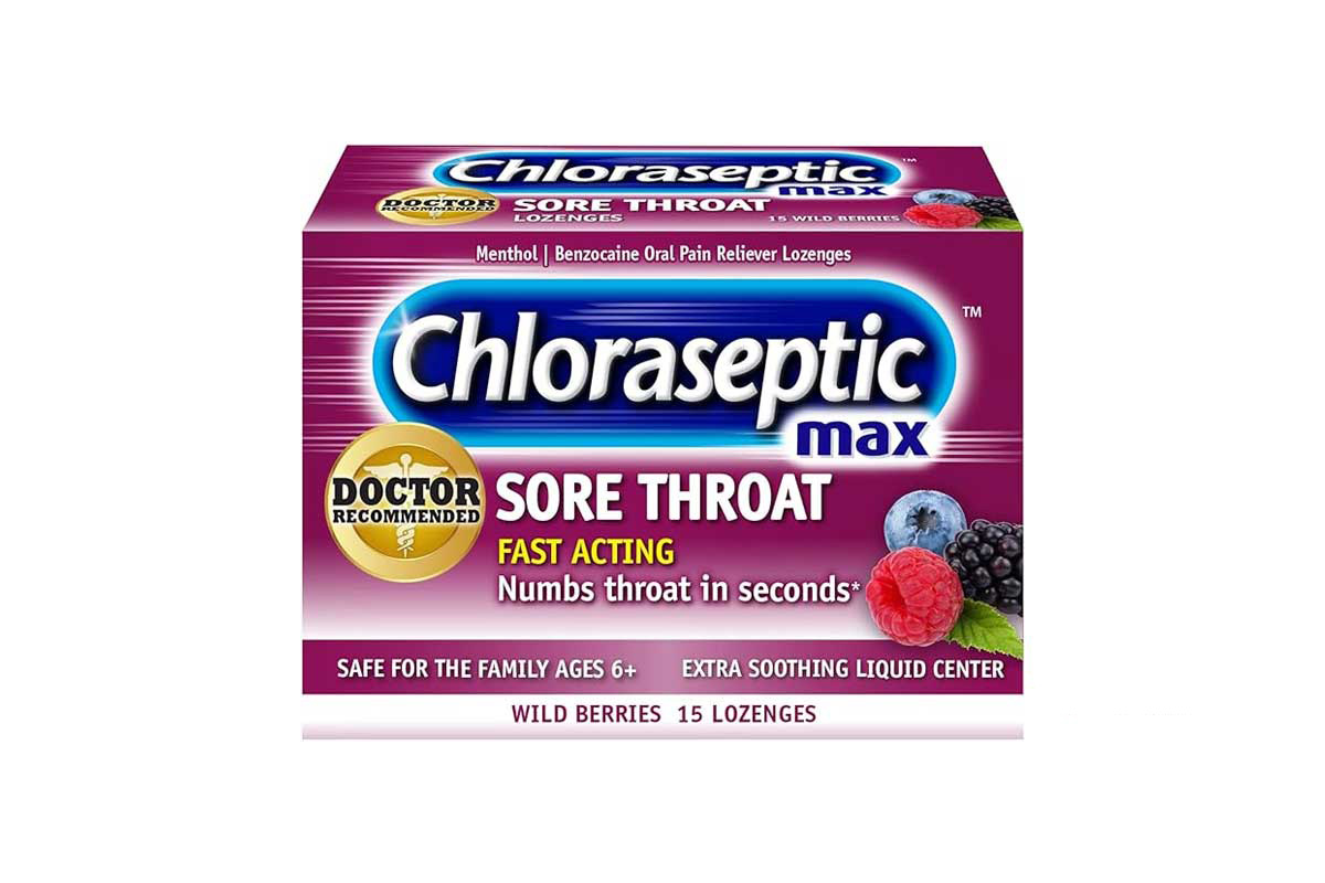 CHLORASEPTIC MAX SORE THROAT 15 LOZENGES - Apotek Plus Pharmacy