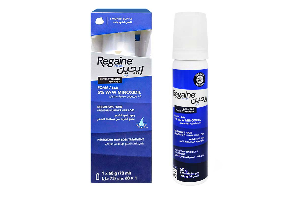 REGAINE FOAM 5% 73 ML 1 PIECE - Apotek Plus Pharmacy