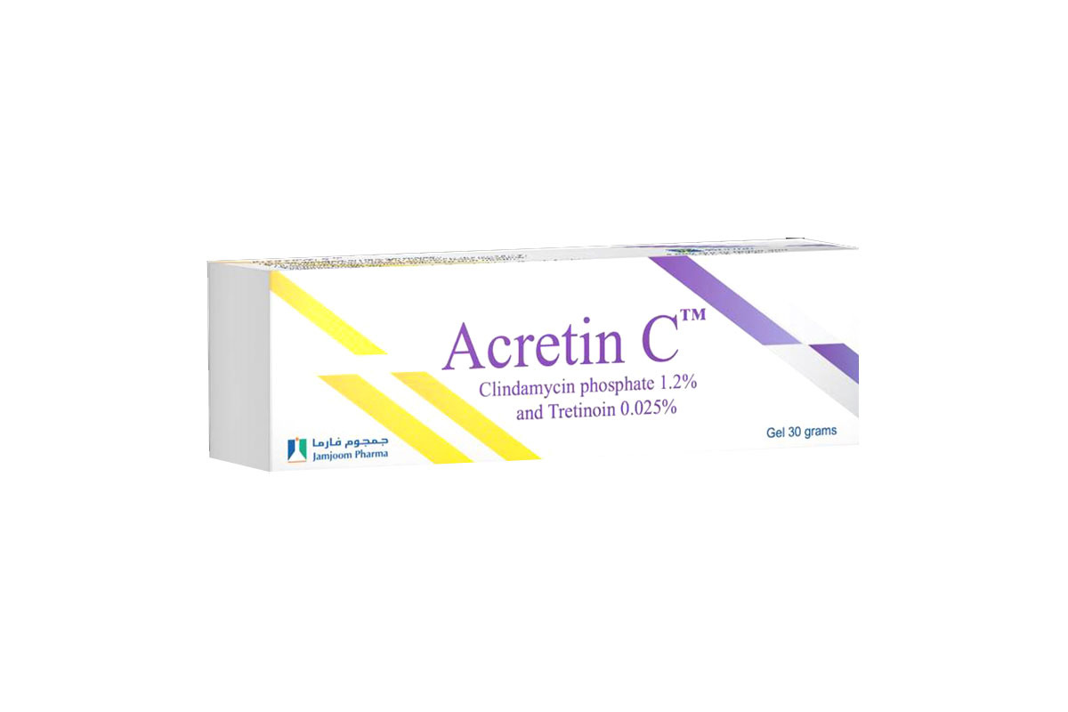 ACRETIN C 1.2% AND 0.025% GEL 30 GM - Apotek Plus Pharmacy