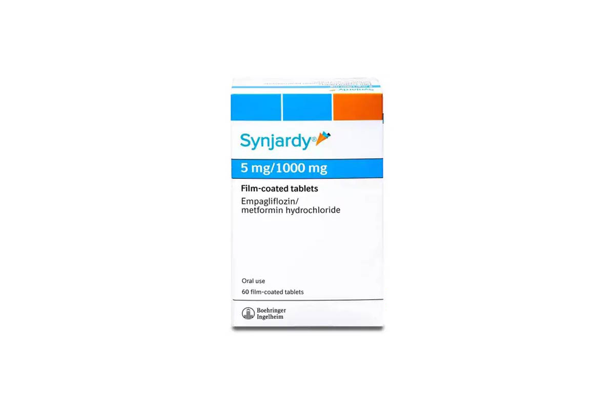 SYNJARDY 5MG 1000MG 60 TABLETS - Apotek Plus Pharmacy