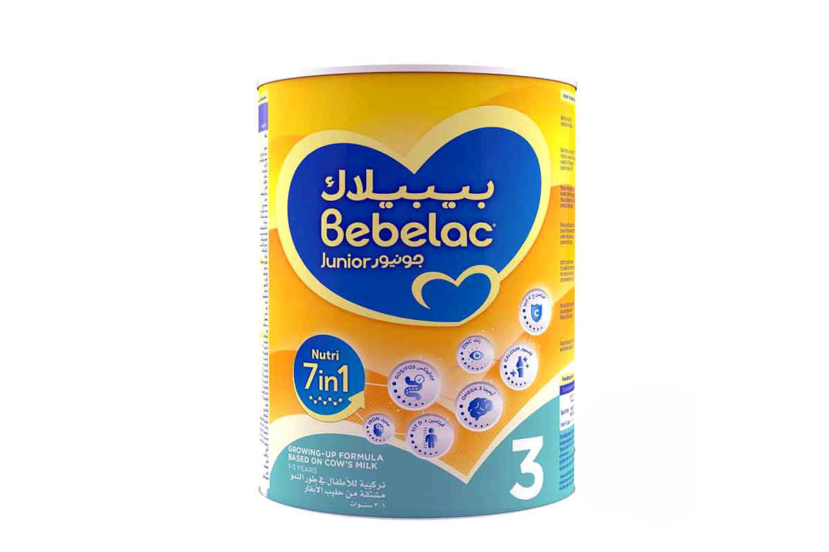 BEBELAC JUNIOR MILK NO 3 FROM 1 TO 3 YEARS 400GM - Apotek Plus Pharmacy