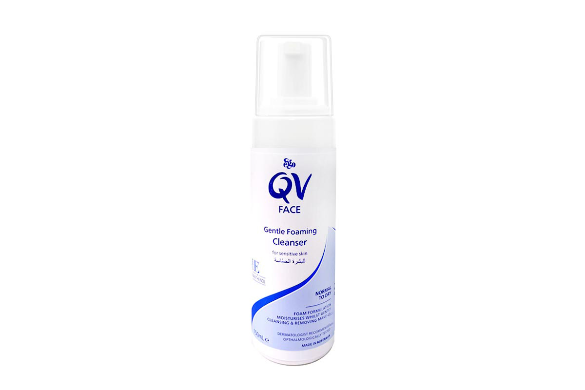 QV FACE GENTLE FOAMING CLEANSER 150 GM - Apotek Plus Pharmacy