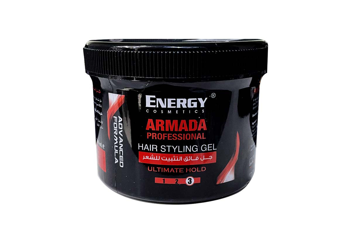 ENERGY ARMADA PROFESSIONAL HAIR STYLING GEL 500 ML - Apotek Plus Pharmacy