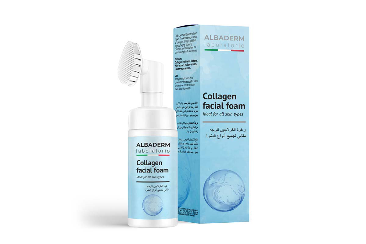 ALBADERM COLLAGEN FACIAL FOAM 100 ML - Apotek Plus Pharmacy