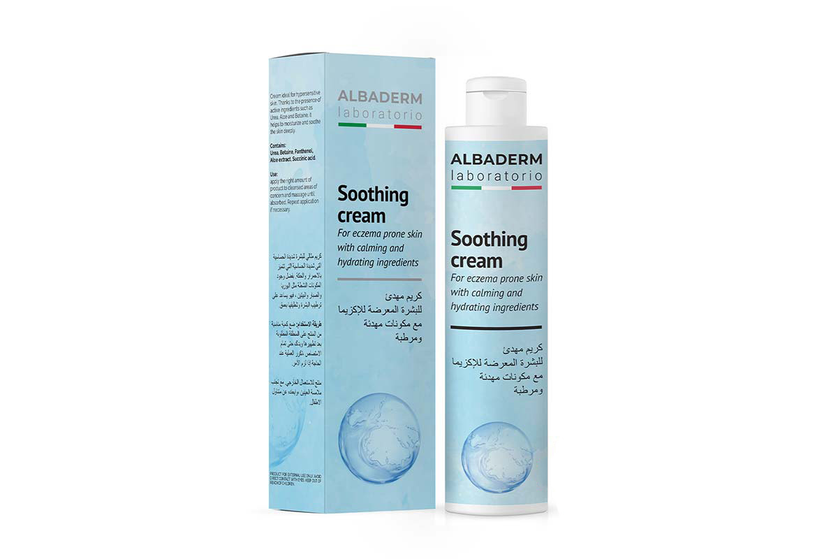 ALBADERM SOOTHING CREAM FOR ECZEMA 200 ML - Apotek Plus Pharmacy