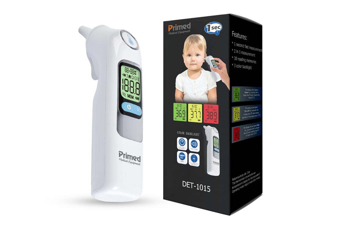 PRIMED MEDICAL THERMOMETER EAR SCAN - 1015 - Apotek Plus Pharmacy