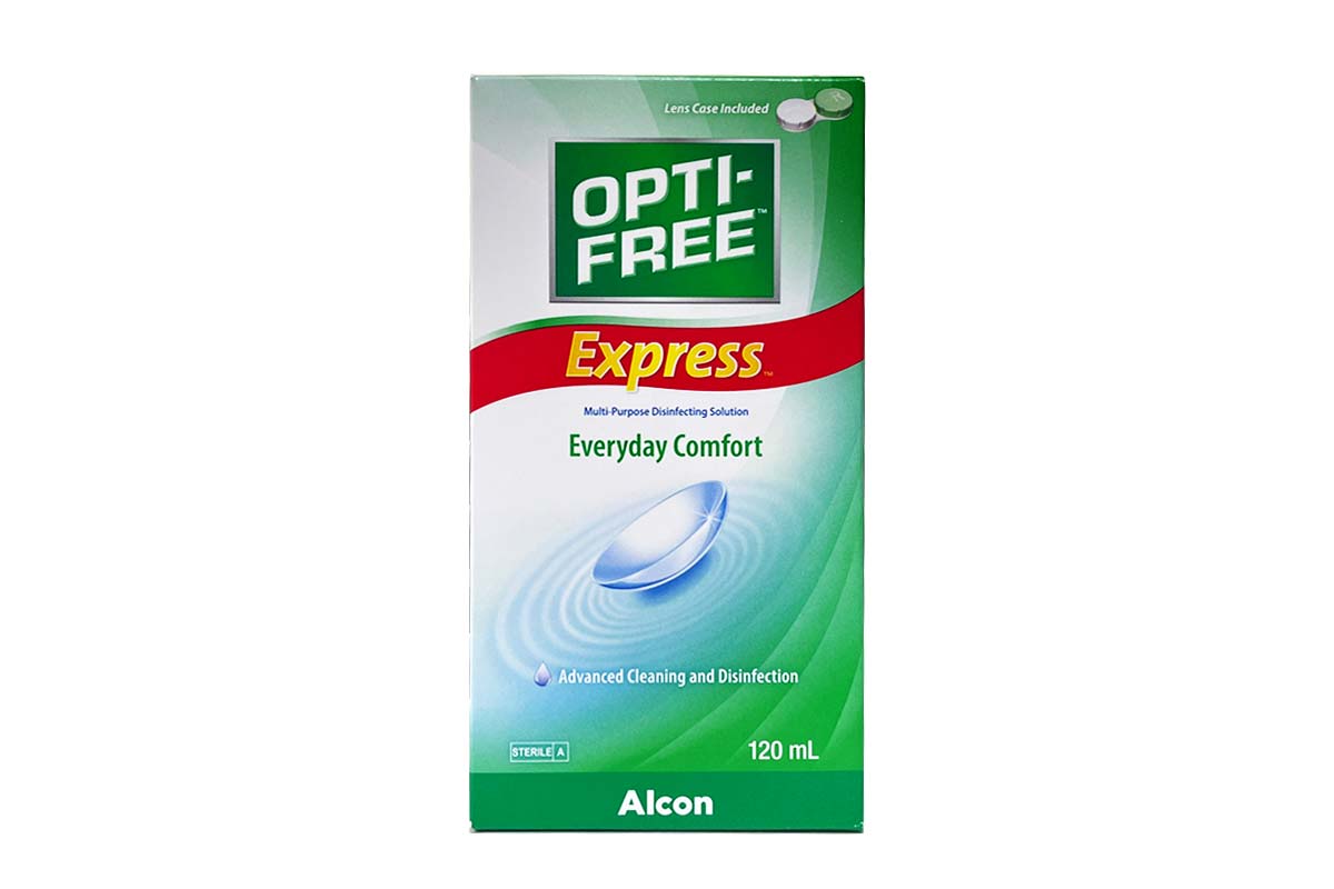 ALCON OPTI FREE EXPRESS 120 ML - Apotek Plus Pharmacy