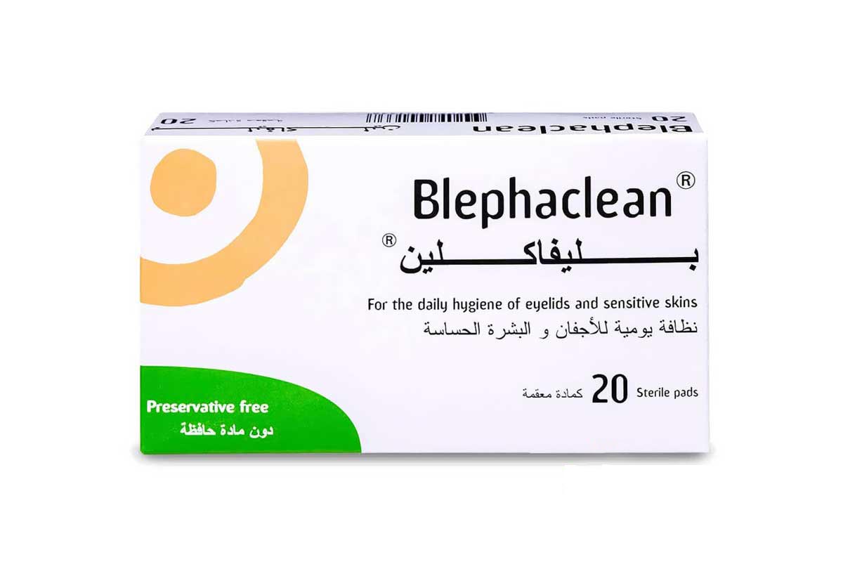BLEPHACLEAN EYE STERILE 20 PADS - Apotek Plus Pharmacy