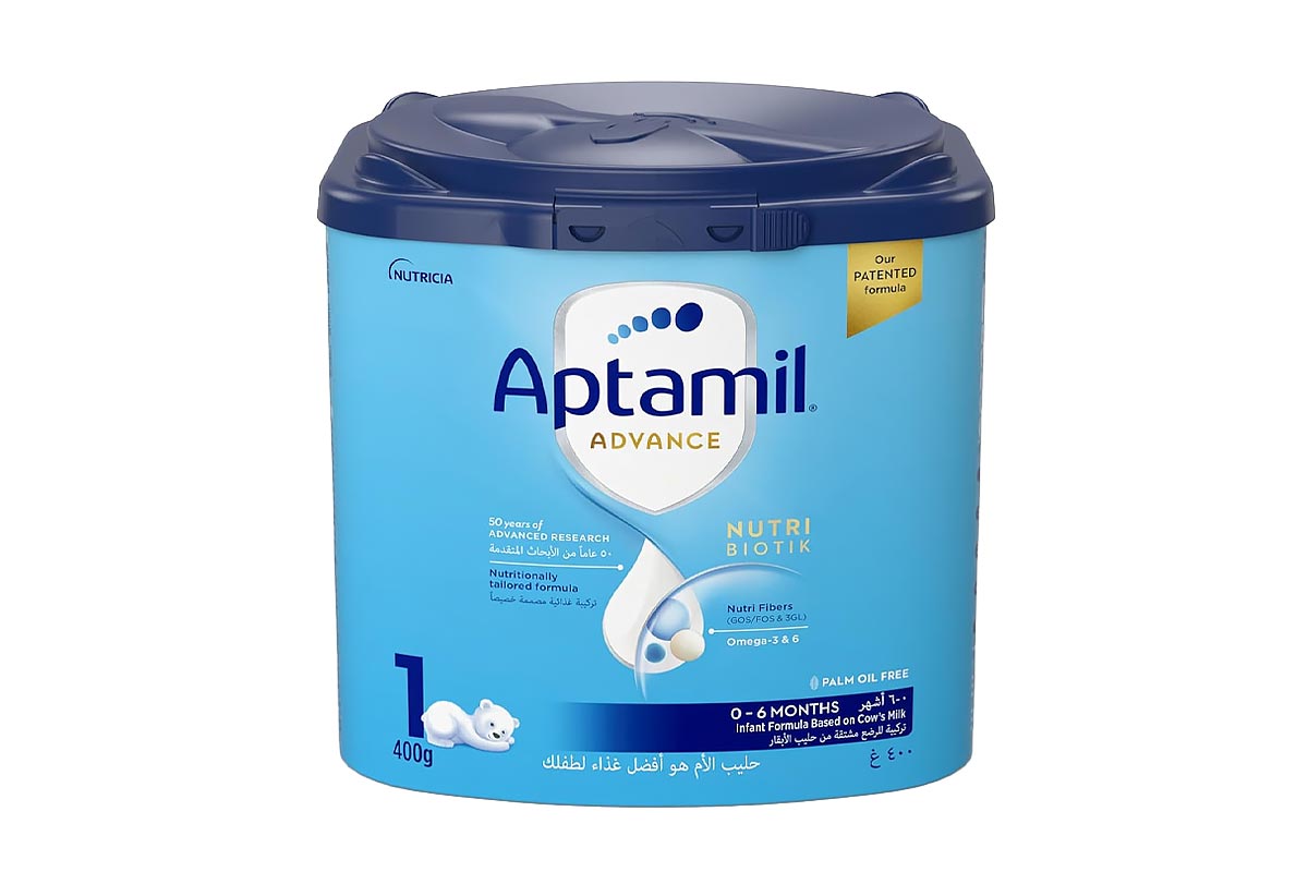 APTAMIL ADVANCE NO 1 FROM 0 TO 6 MONTH 400 GM - Apotek Plus Pharmacy