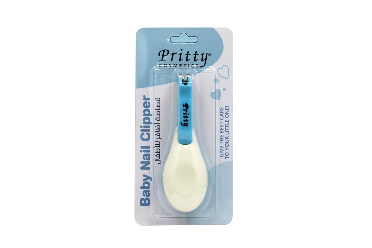 PRITTY BABY NAIL CLIPPER BLUE N166 - Apotek Plus Pharmacy