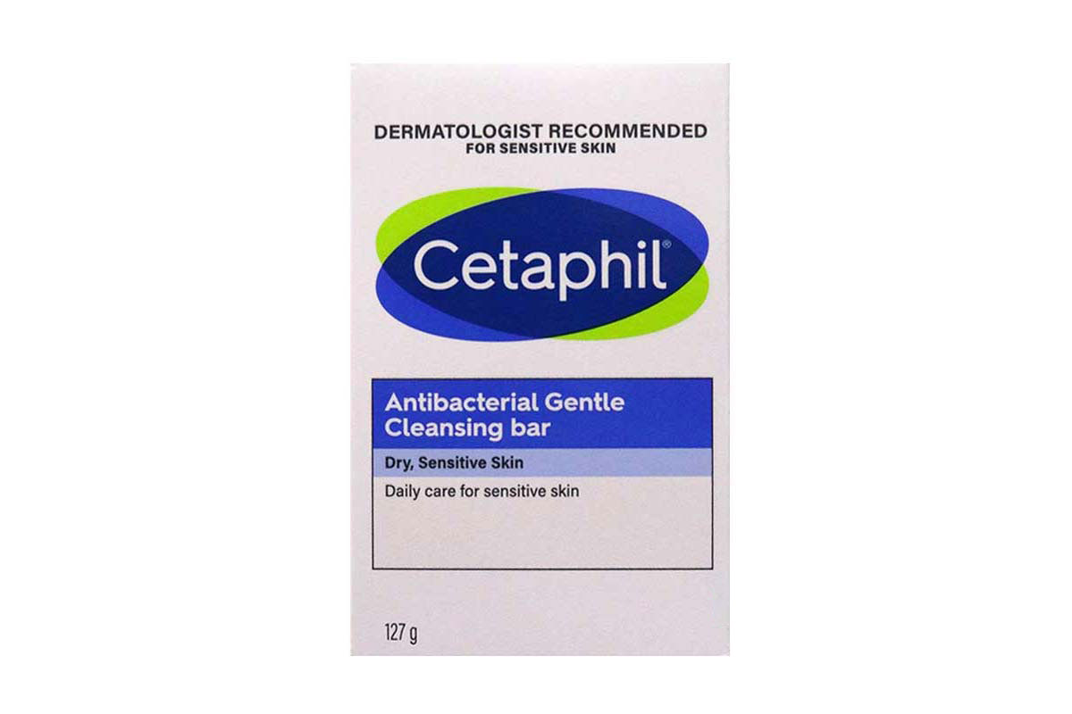 CETAPHIL ANTIBACTERIAL BAR 127 GM - Apotek Plus Pharmacy