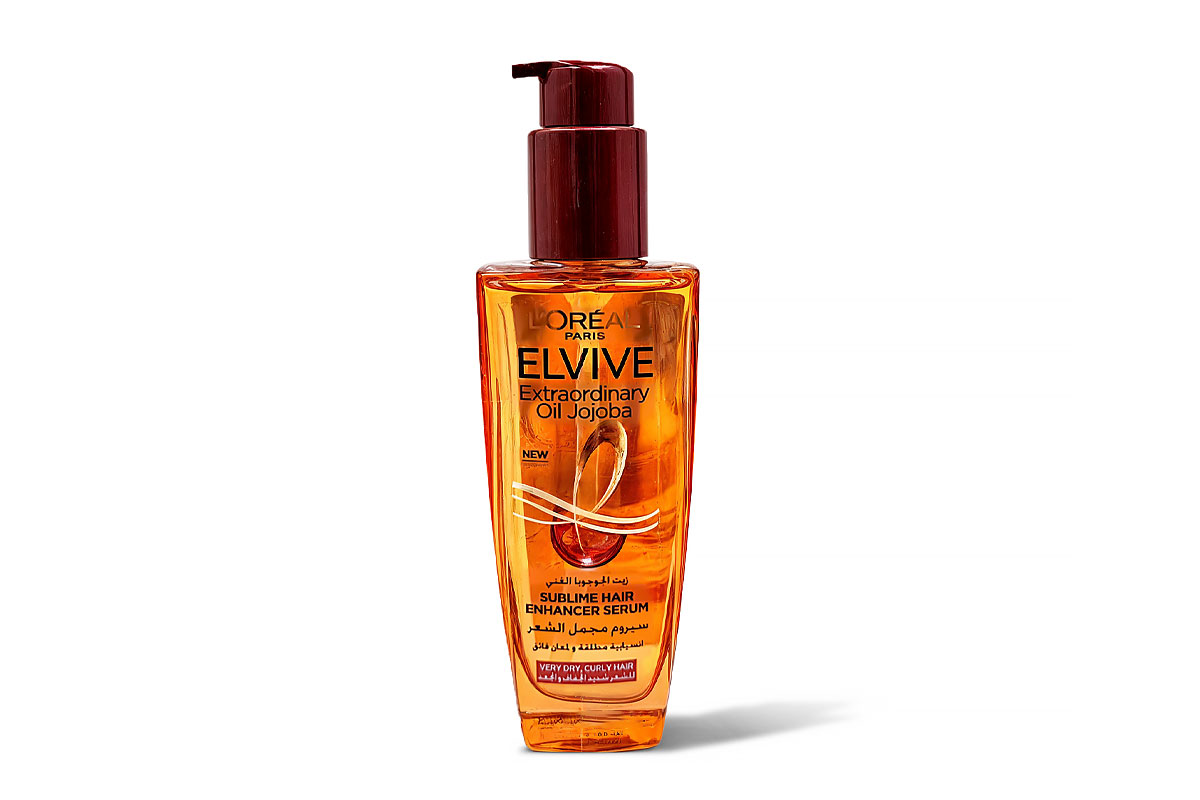 LOREAL ELVIVE EXTRAORDINARY OIL JOJOBA SERUM FOR VERY DRY AND CURLY HAIR 100 ML - Apotek Plus Pharmacy