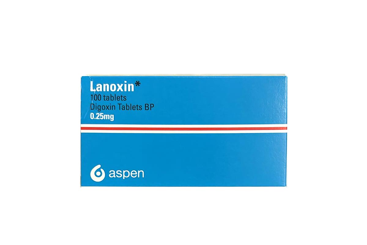 LANOXIN 0.25MG 100 TABLETS - Apotek Plus Pharmacy