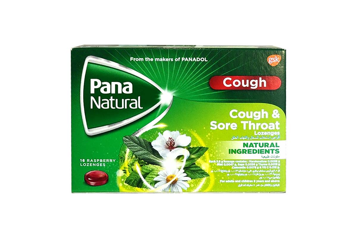 PANA NATURAL LOZENGES 16 LOZENGES - Apotek Plus Pharmacy