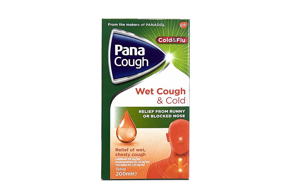 PANA COUGH SYRUP 200ML - Apotek Plus Pharmacy