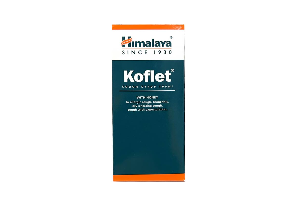 HIMALAYA KOFLET COUGH SYRUP 100ML - Apotek Plus Pharmacy