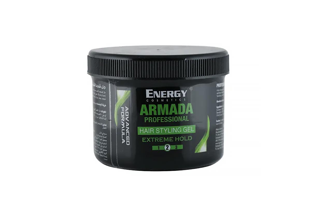 ENERGY ARMADA HAIR STYLING GEL EXTREME HOLD 500ML - Apotek Plus Pharmacy