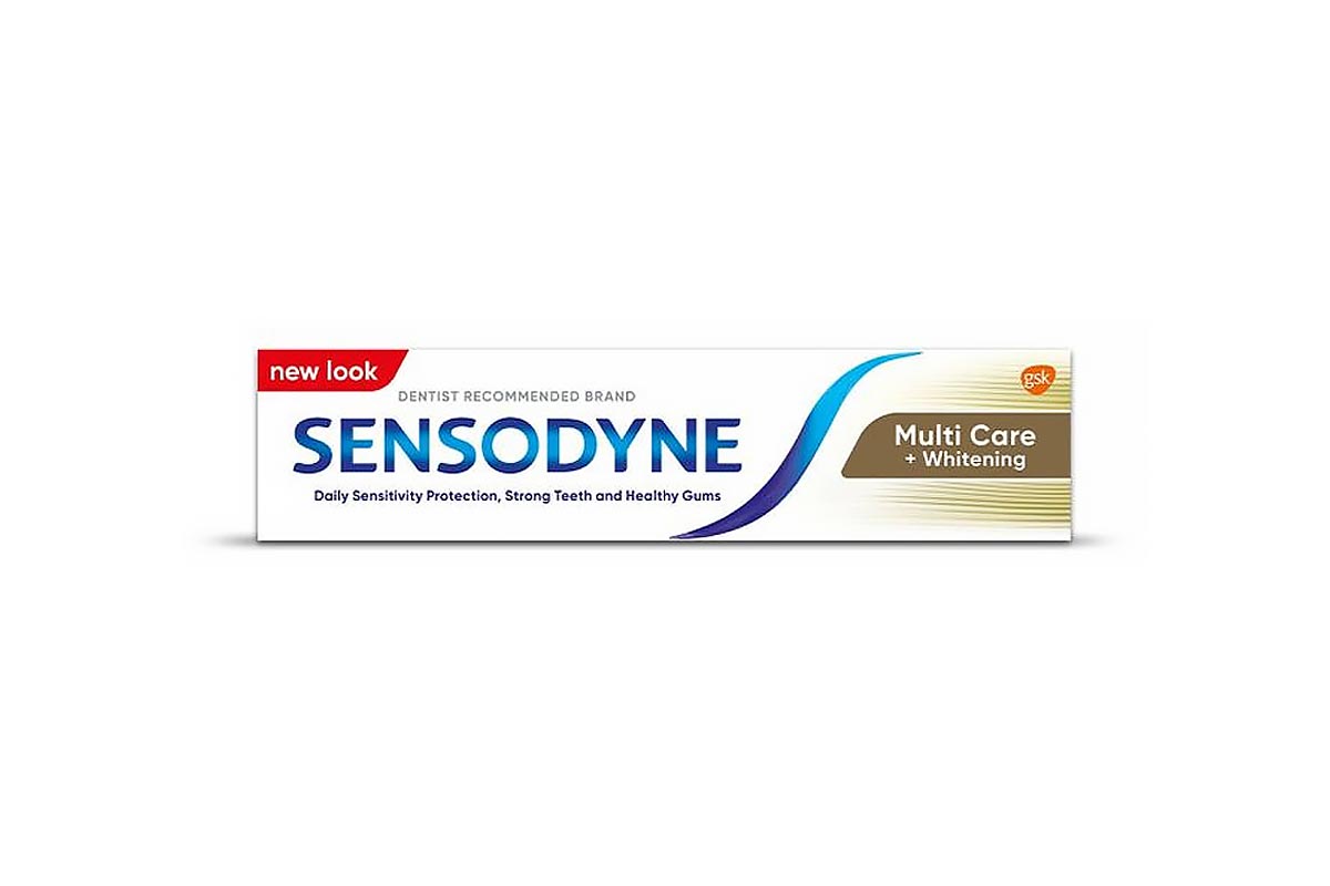 SENSODYNE TOOTH PASTE MULTICARE PLUS WHITEN 50ML - Apotek Plus Pharmacy