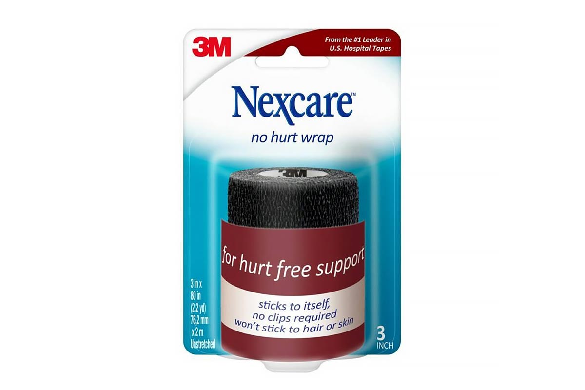 NEXCARE NO HURT WRAP 3 X 2.2 BLACK - Apotek Plus Pharmacy