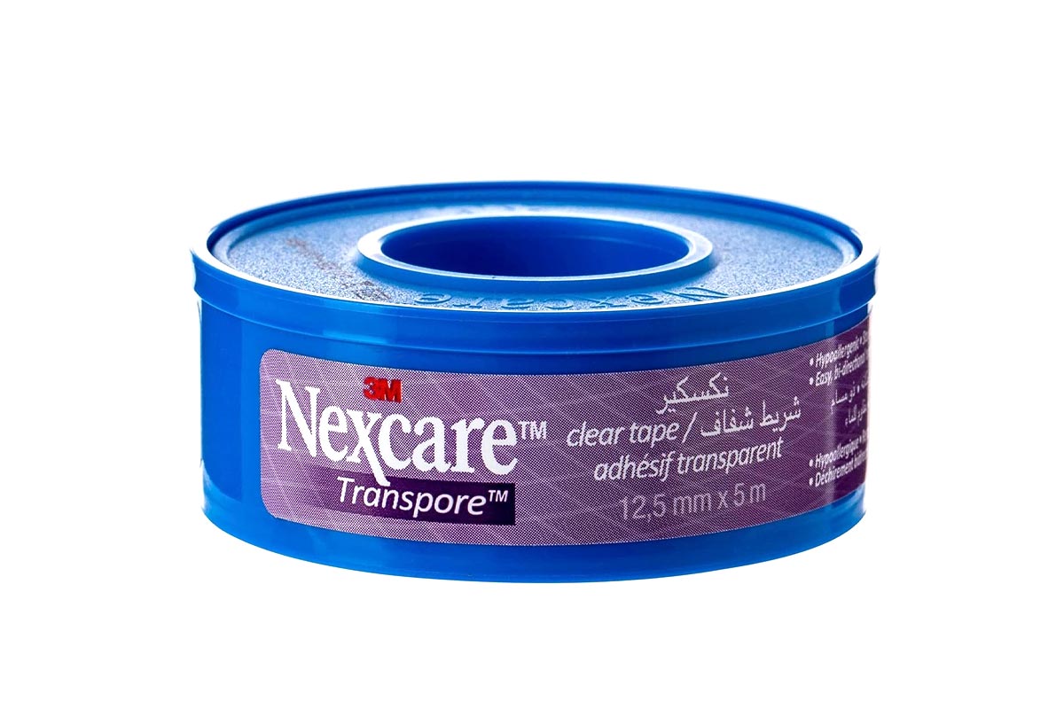 NEXCARE TRANSPORE TAPE 12.5MM X 5M - Apotek Plus Pharmacy