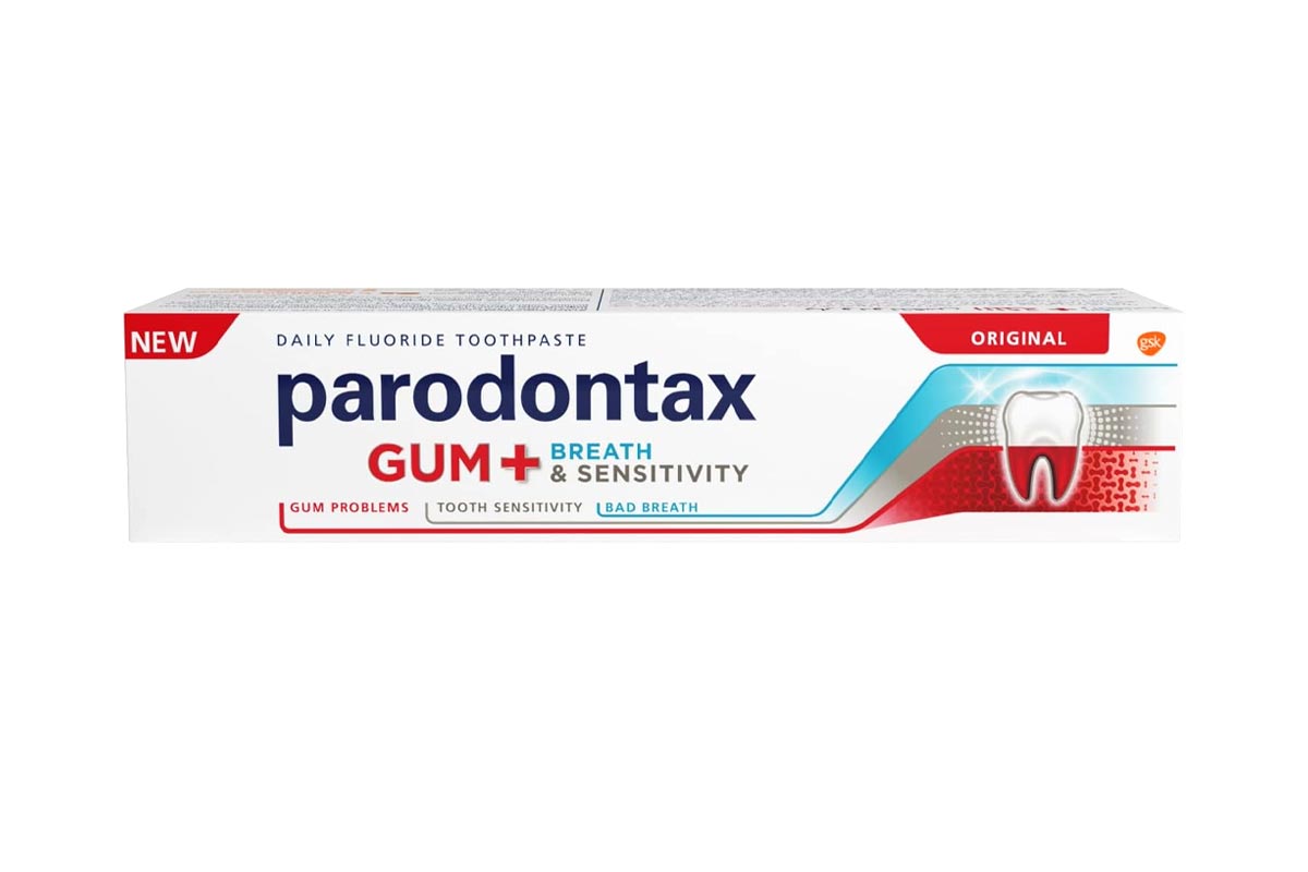 PARODONTAX GUM+BREATH SENSITIVITY 75ML - Apotek Plus Pharmacy