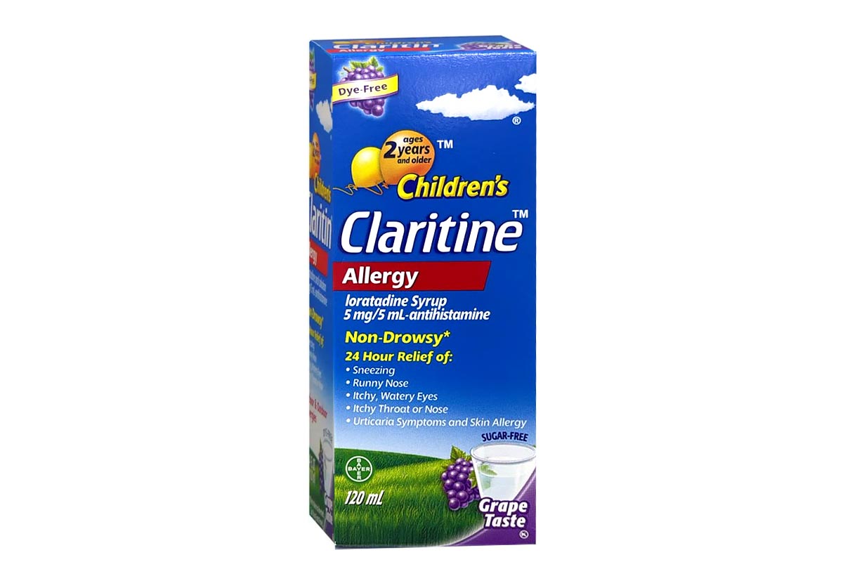 CLARITINE CHILDRENS SYRUP 120ML - Apotek Plus Pharmacy