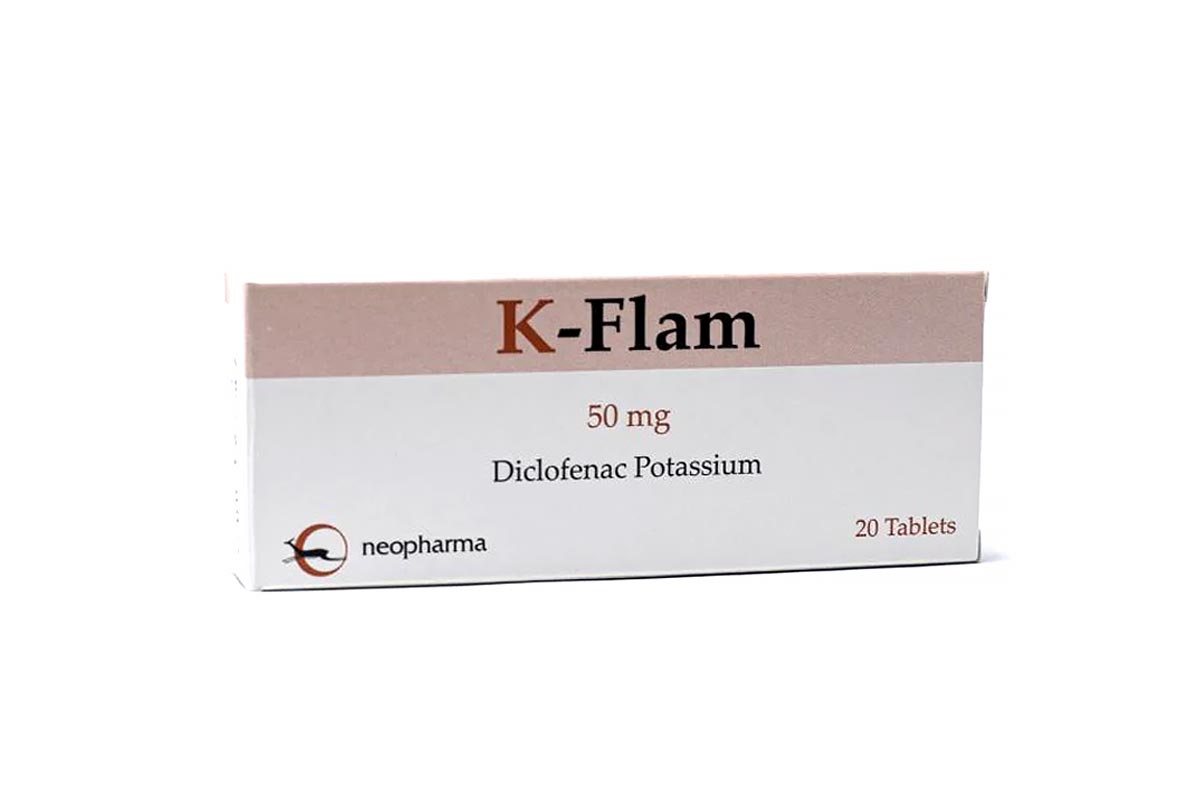 K-FLAM 50MG 20 TABLETS - Apotek Plus Pharmacy