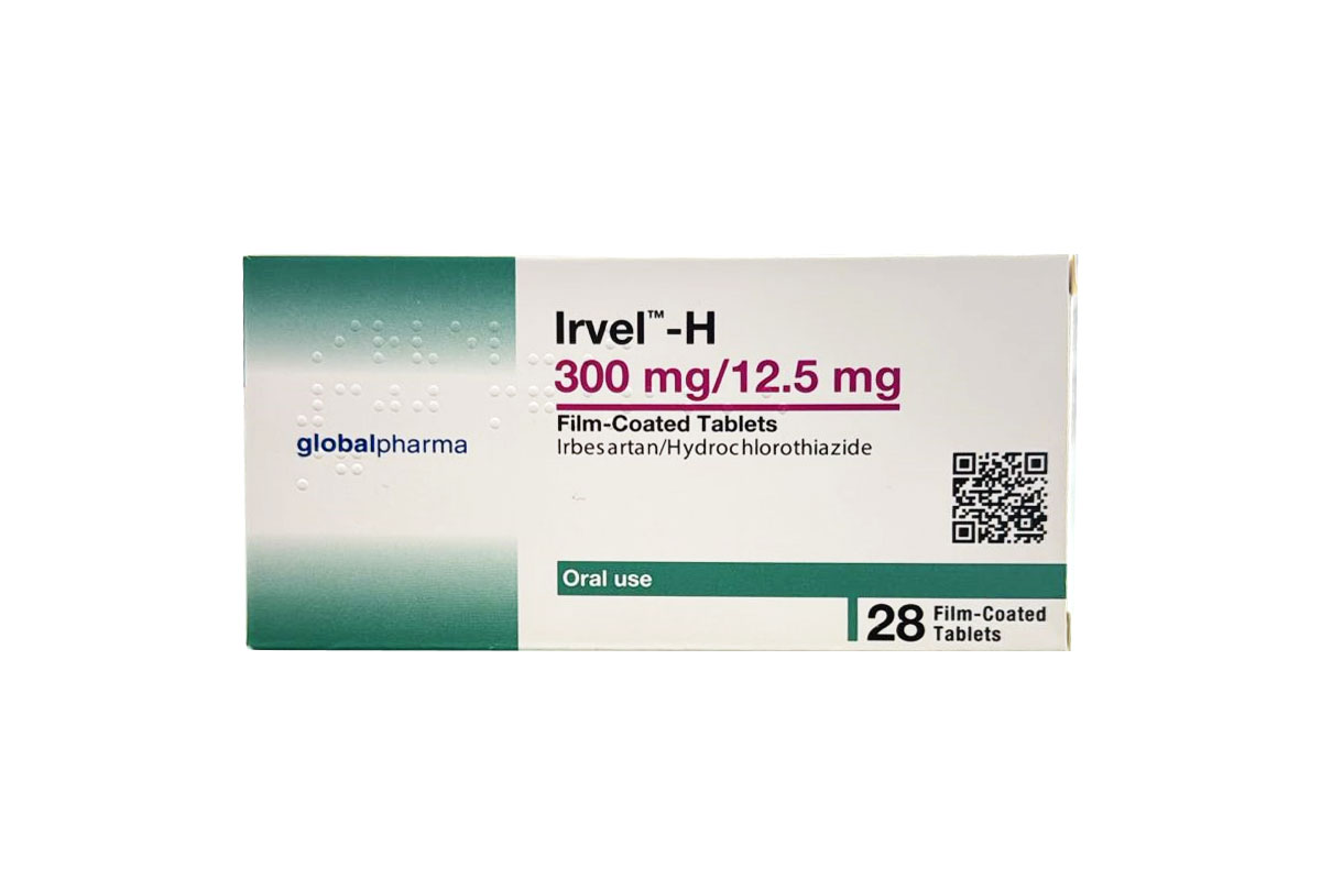 IRVEL-H 300MG/12.5MG 28 TABLETS - Apotek Plus Pharmacy