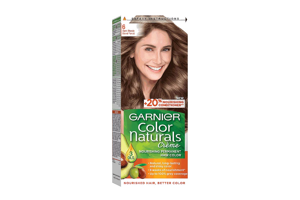 GARNIER NATURAL HAIR COLOR DARK BLONDE 6 - Apotek Plus Pharmacy