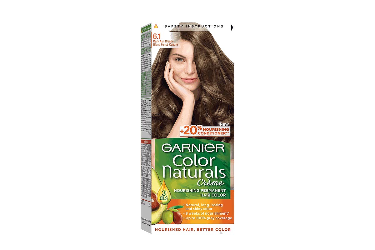 GARNIER NATURAL HAIR COLOR DARK ASH BLONDE 6.1 - Apotek Plus Pharmacy