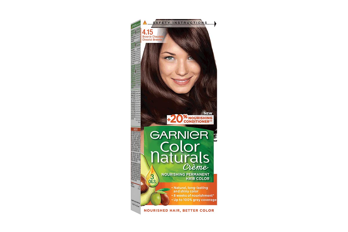 GARNIER NATURAL HAIR COLOR BROWN CHOCOLATE 4.15 - Apotek Plus Pharmacy