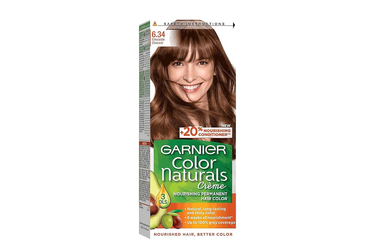 GARNIER NATURAL HAIR COLOR CHOCLATE 6.34 - Apotek Plus Pharmacy