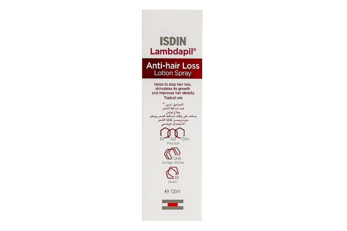 ISDIN LAMBDAPIL ANTI HAIR LOSS LOTION SPRAY 125ML - Apotek Plus Pharmacy