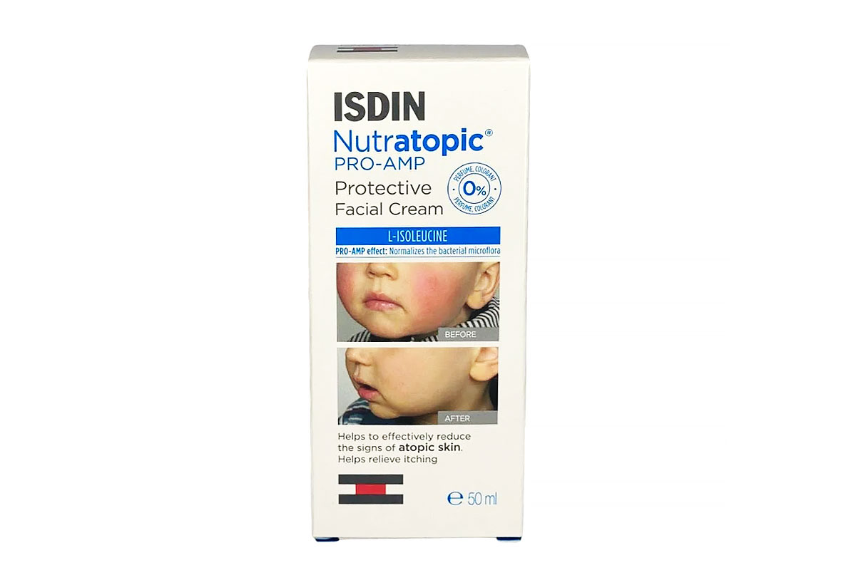 ISDIN NUTRATOPIC PRO-AMP FACIAL CREAM 50ML - Apotek Plus Pharmacy