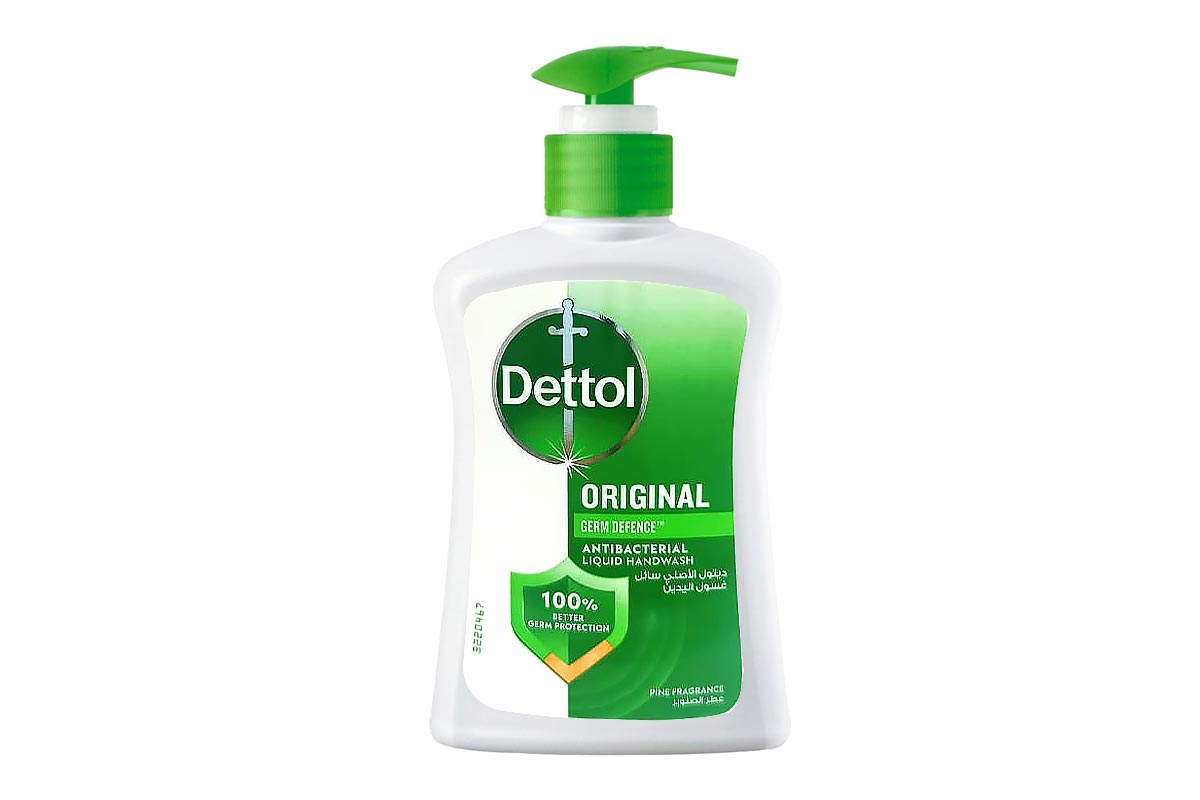 DETTOL HAND WASH ORIGINAL 200ML PUMP - Apotek Plus Pharmacy