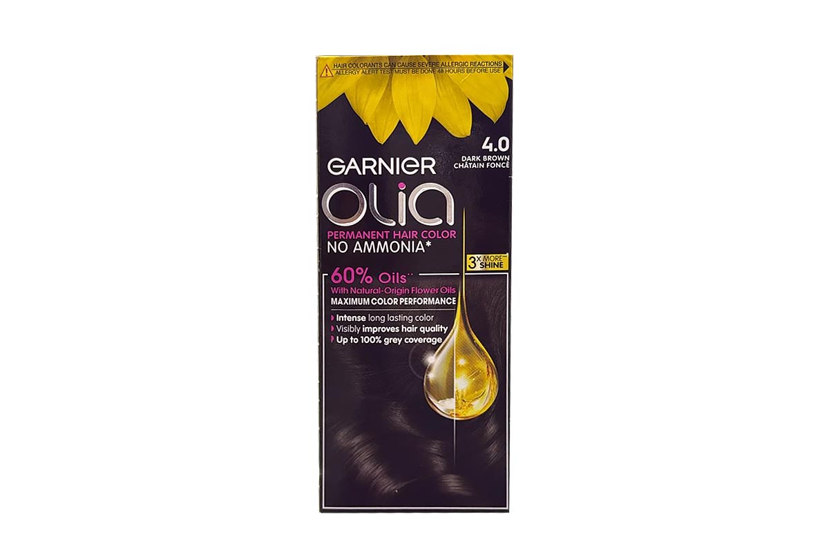 GARNIER OLIA DARK BROWN 4 - Apotek Plus Pharmacy