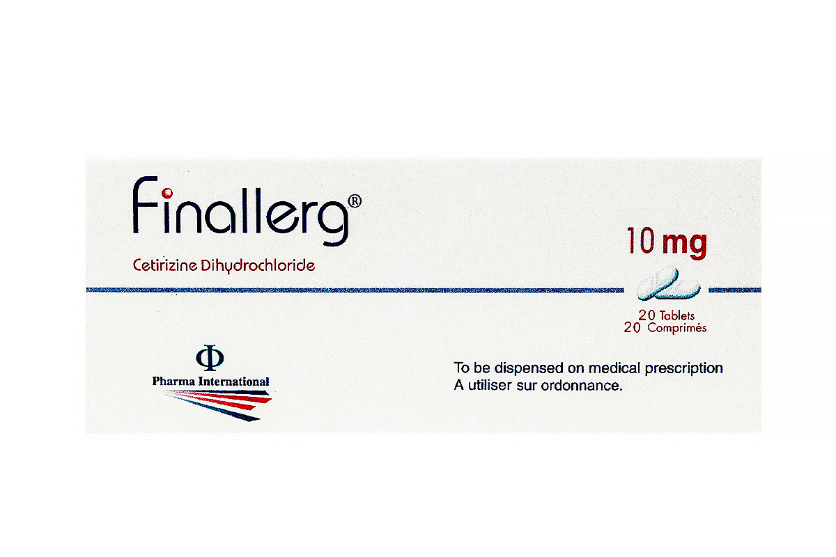 FINALLERG 10 MG 20 TABLETS - Apotek Plus Pharmacy