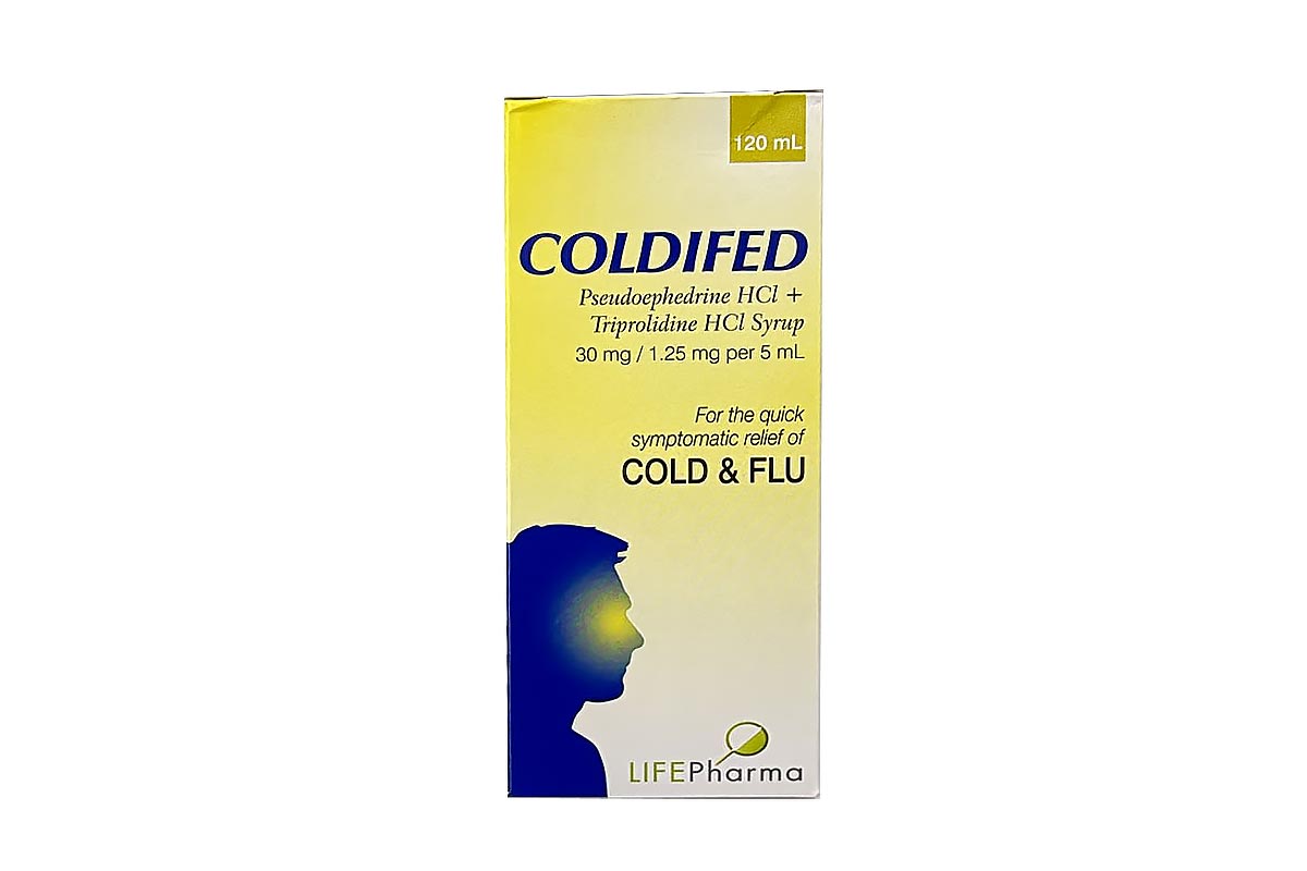 COLDIFED COLD AND FLU SYRUP 120 ML - Apotek Plus Pharmacy