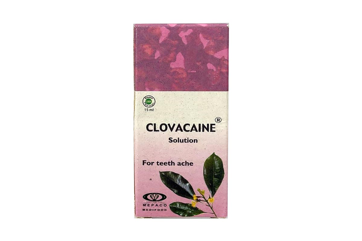CLOVACAINE SOLUTION 15 ML - Apotek Plus Pharmacy