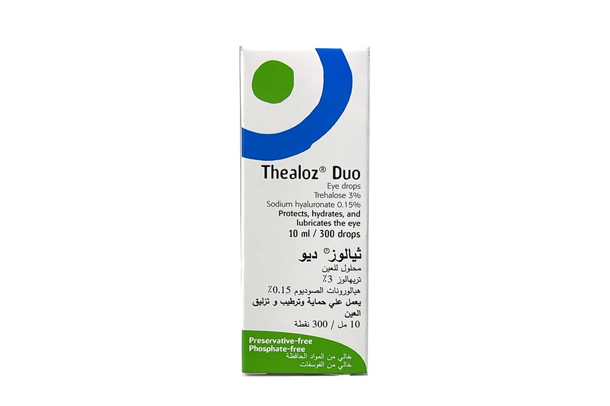 THEALOZ DUO EYE DROPS 10 ML - Apotek Plus Pharmacy